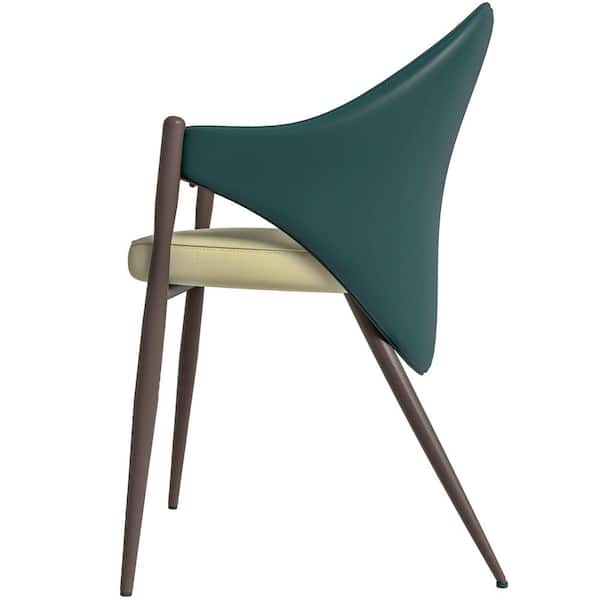 Leisuremod Sante Modern Dining Chair Upholstered in PU Leisuremod Sante Modern Dining Chair Upholstered in PU