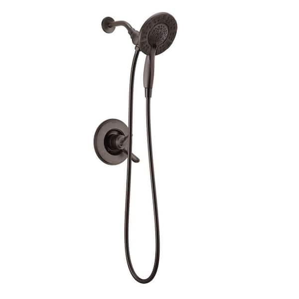 Delta Linden In2ition 1-Handle Shower Only Faucet Trim Kit in Venetian Bronze (Valve Not Included)