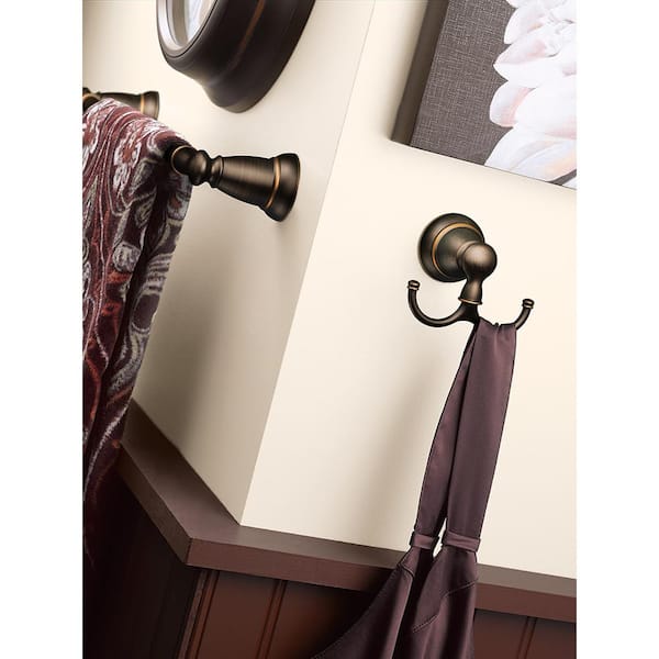 Oil Rubbed Bronze Bathroom Accessories Set,Robe hook,Paper Holder