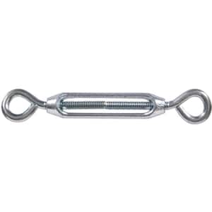 8-32 x 4-3/8 in. Eye and Eye Turnbuckle in Zinc-Plated (10-Pack)