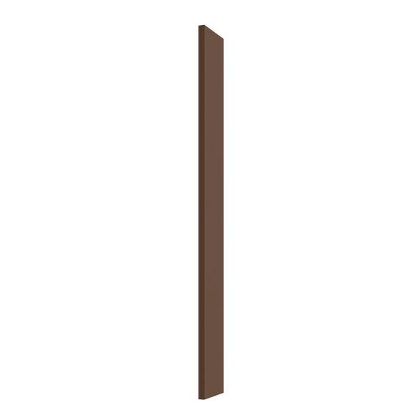 Reviews for WeatherStrong Miami Dock Brown Matte 6 in. W x 0.625 in. D