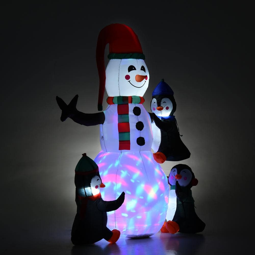 Boelter Brands Dallas Cowboys 7-ft Lighted Snowman Christmas Inflatable at