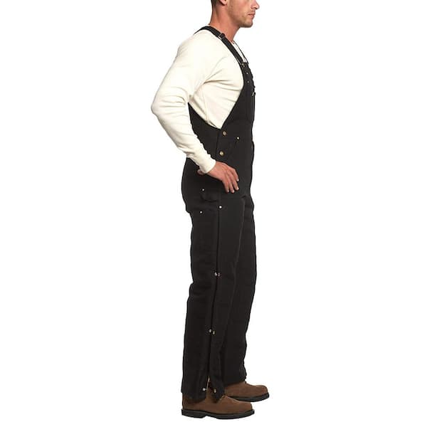 Carhartt Bib Overall ブラック 32 x 32 Carhartt Men's 36 in. x 32 in. Black Cotton Midweight Bib