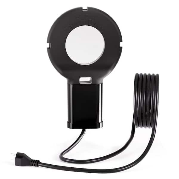 500 Watt Bird Bath De-Icer with Thermostat Cast Aluminum Submersible Chicken Water Heater Heated Bird Bath 9.8 Ft Cord