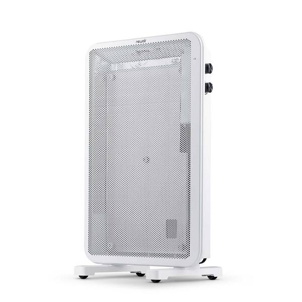 NewAir DiamondHeat 1500-Watt 2-In-1 Electric Portable or Wall Mounted  Heater with Silent Convection Cover 160 sq. ft. - White AH-480 - The Home  Depot