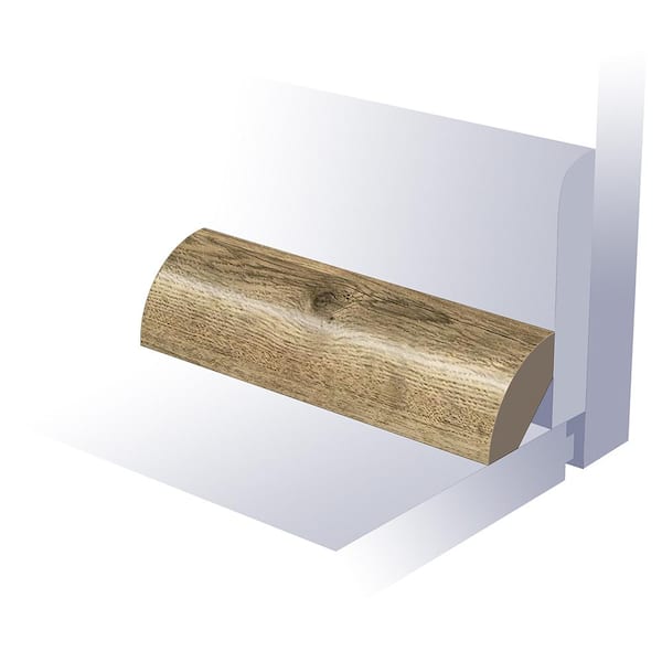 SELKIRK FLOORS New Harbor 0.8 in. T x 0.8 in. W x 94 in. L Waterproof Quarter Round Moulding