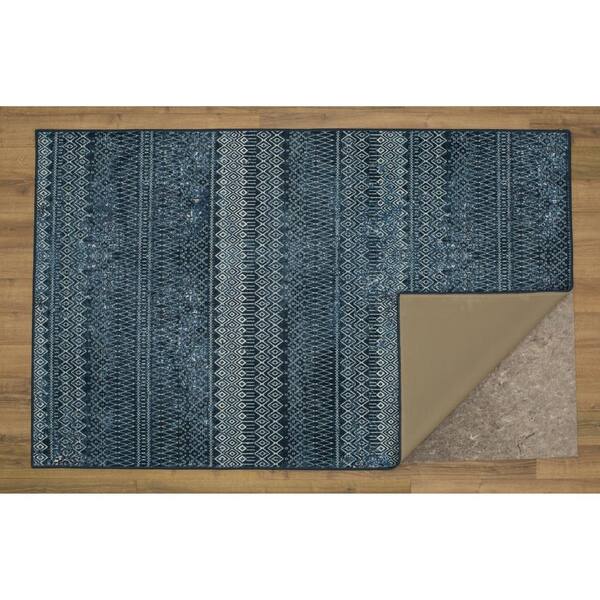 Mohawk Area Rugs Wellington Blue 2' x 5' Rectangle Rug Y3226 541