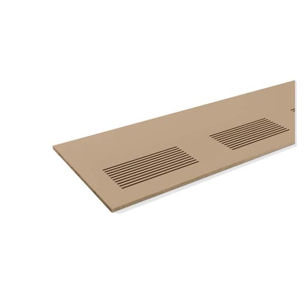 3 /8 in. x 16 in. x 16 ft. SmartSide Engineered Wood Primed Brushed Smooth Vented Soffit