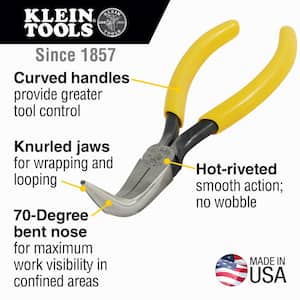 6 in. Curved Long Nose Pliers