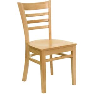 Hercules Natural Wood Seat/Natural Wood Frame Side Chair