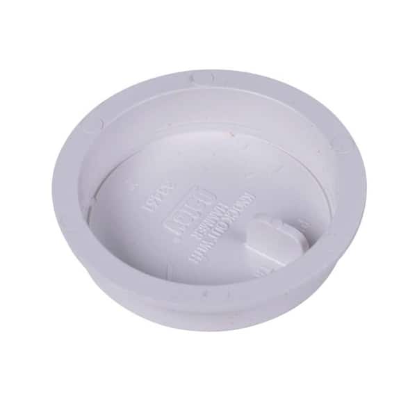 Oatey 2 in. ABS Pipe Test Cap with Knockout