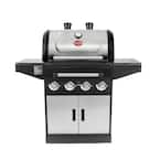 Flavor Pro 4-Burner Gas Grill with Multi-Fuel Flavor Drawer