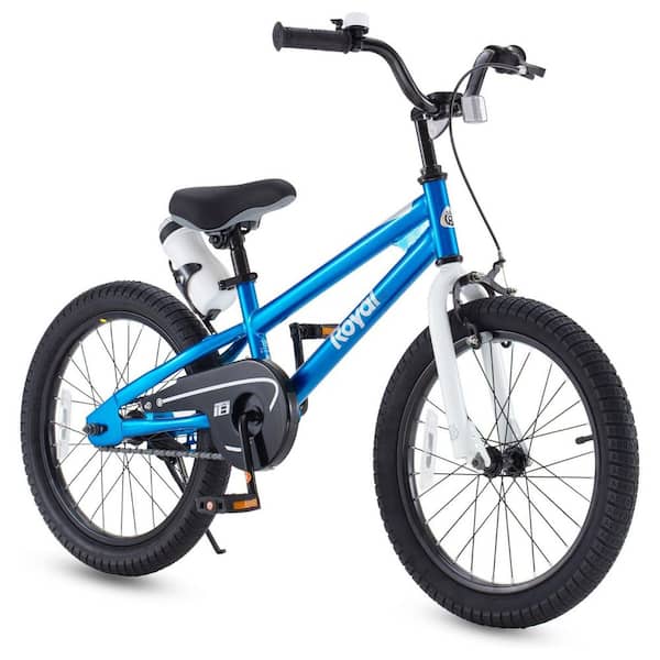 Freestyle Outdoor Kid's Sporty Bicycle with Kickstand, 18 Inch, Blue