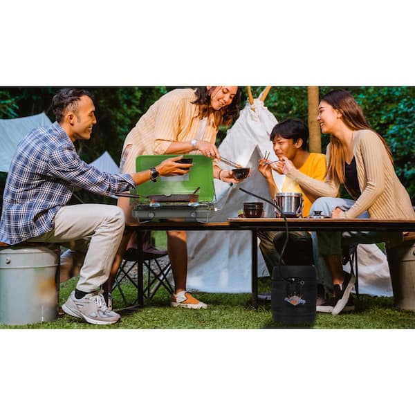 Flame King Gas Hauler Kit-Insulated Protective Carry Case, 3 lb