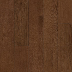 Sutton Post Hickory 3/8 in. T x 5 in. W Click-Lock Wire Brushed Engineered Hardwood Flooring (492.3 sq. ft./pallet)