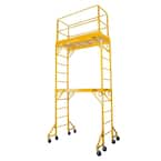 Metaltech Rolling Scaffolding Tower, Safeclimb 3-story Baker 