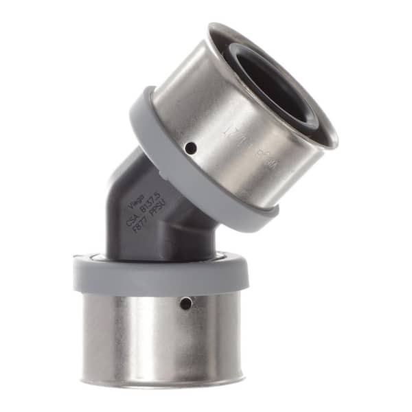 PureFlow 1-1/2 in. x 1-1/2 in. Press Polymer 45° Elbow