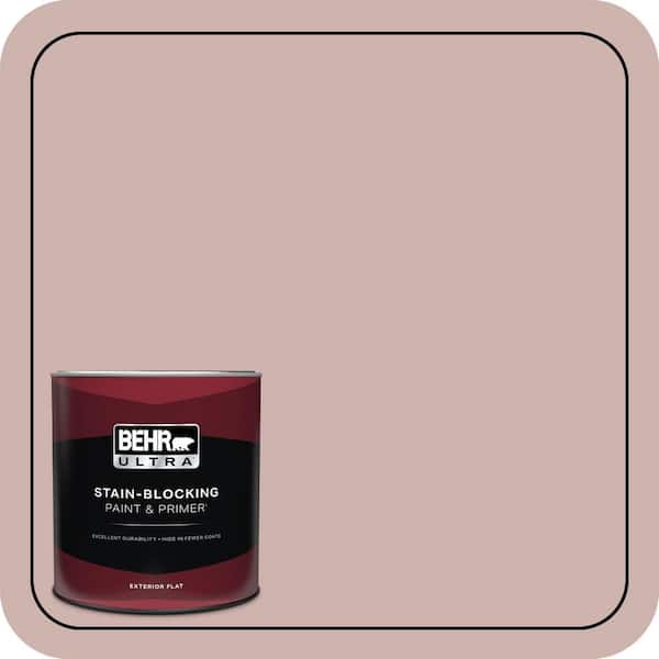 BEHR ULTRA 1 Qt. #180E-3 Plymouth Notch Flat Exterior Paint & Primer