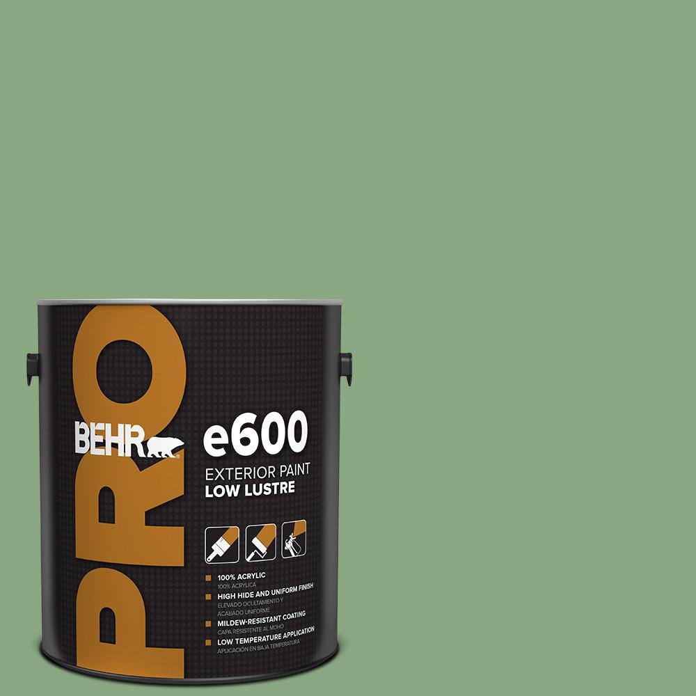 1 gal. #M400-5 Baby Spinach Low Luster Exterior Paint price history on PriceWatchPro