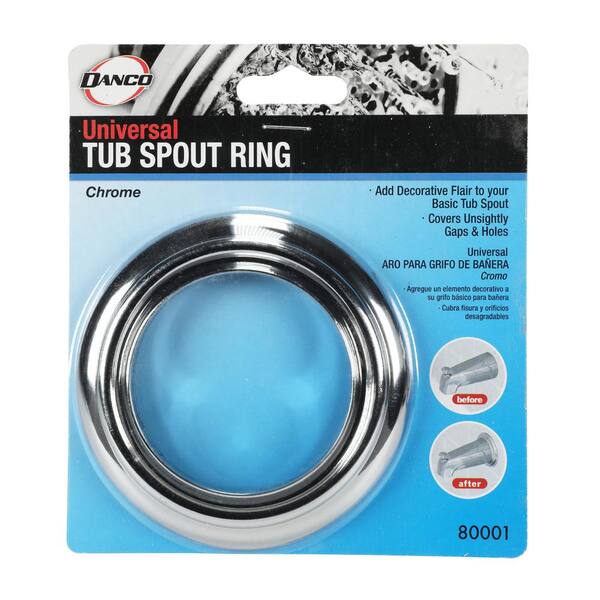 Enhon Metal Tub Spout Cover Ring, Bathroom Faucet Trinidad And