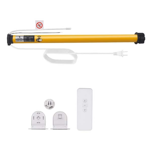 WiFi Roller Shade Motor for Motorized Roller Blinds Remote Control Alexa Compatible 38 mm Tube Built-in WiFi control