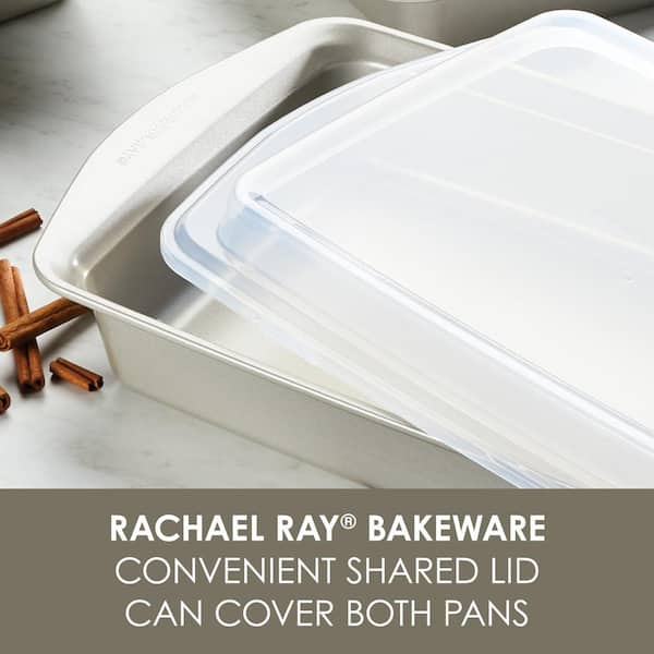 Rachael Ray Nonstick Bakeware 3-Piece Cookie Pan Set 