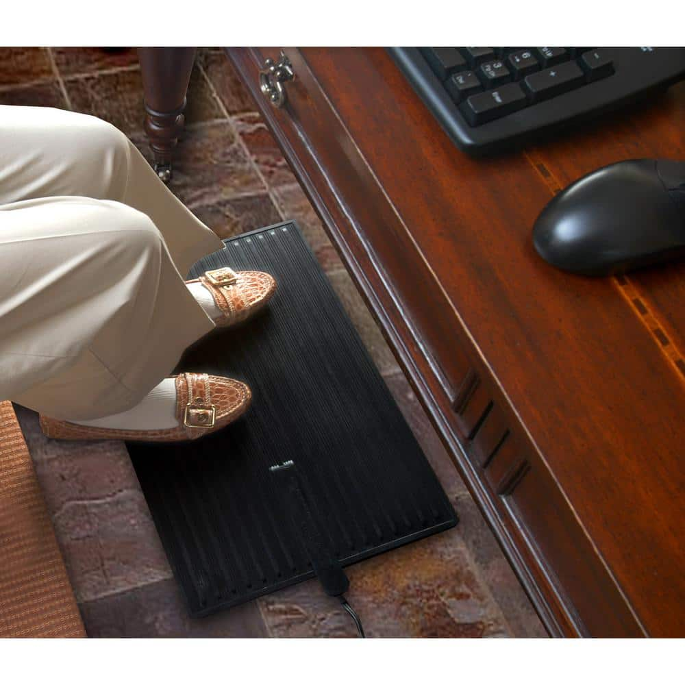 New Hot Sale Heated Floor Mat Foot Warmer Under Desk Heated Feet Rest