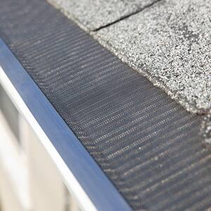 3 ft. L x 5 in. W Stainless Steel Micro-Mesh Gutter Guard (39 ft. Kit)