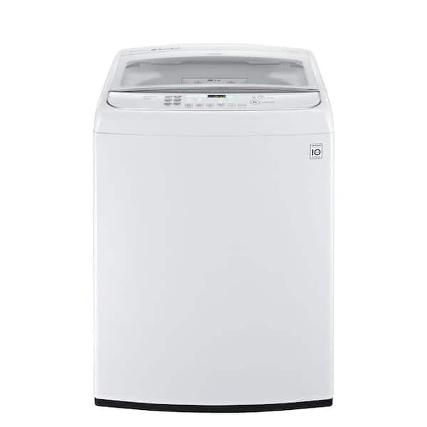 LG 4.9 cu. ft. High-Efficiency Top Load Washer with TurboWash in White, ENERGY STAR