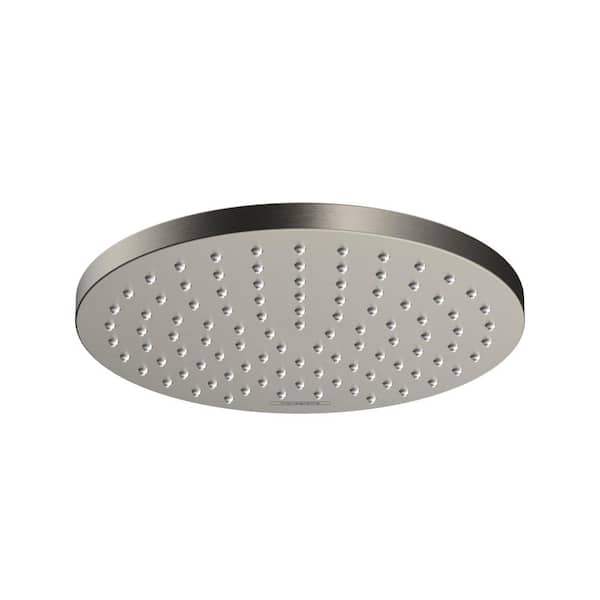 Hansgrohe Vernis Blend 1-Spray Patterns 1.5 GPM 8 in.  Fixed Shower Head in Brushed Nickel