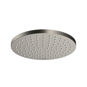 Vernis Blend 1-Spray Patterns 2.5 GPM 8 in.  Fixed Shower Head in Brushed Nickel