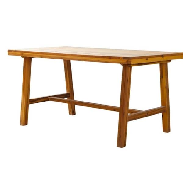 Phewnyzo Teak Wood Outdoor Patio Picnic Dining Table