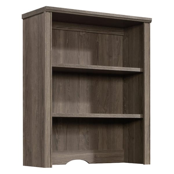 SAUDER Hammond Emery 32 in. Oak Engineered Wood Library Hutch