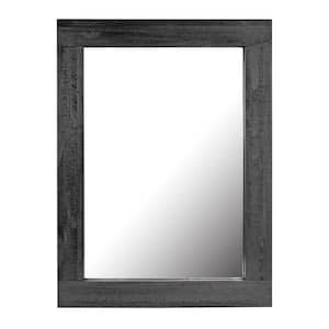 24 in. x 18 in. Rustic Rectangle Framed Accent Mirror