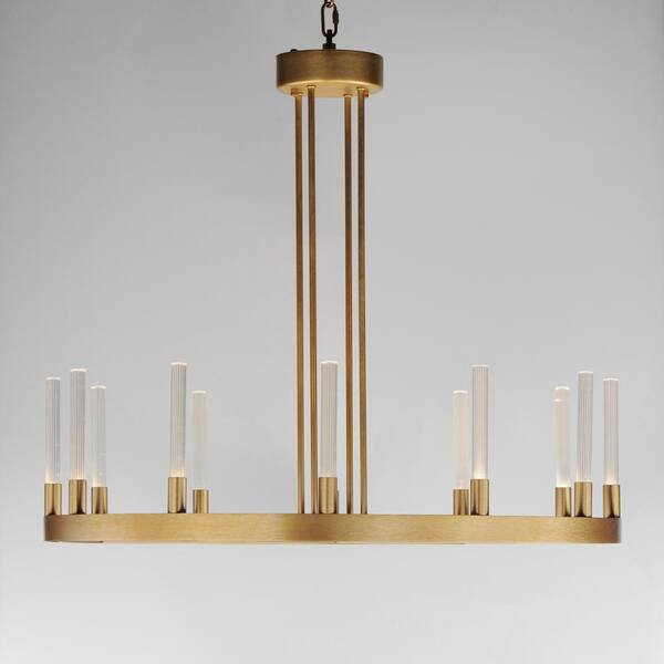 Maxim Lighting - Ovation 12-Light Integrated LED Gold Chandelier