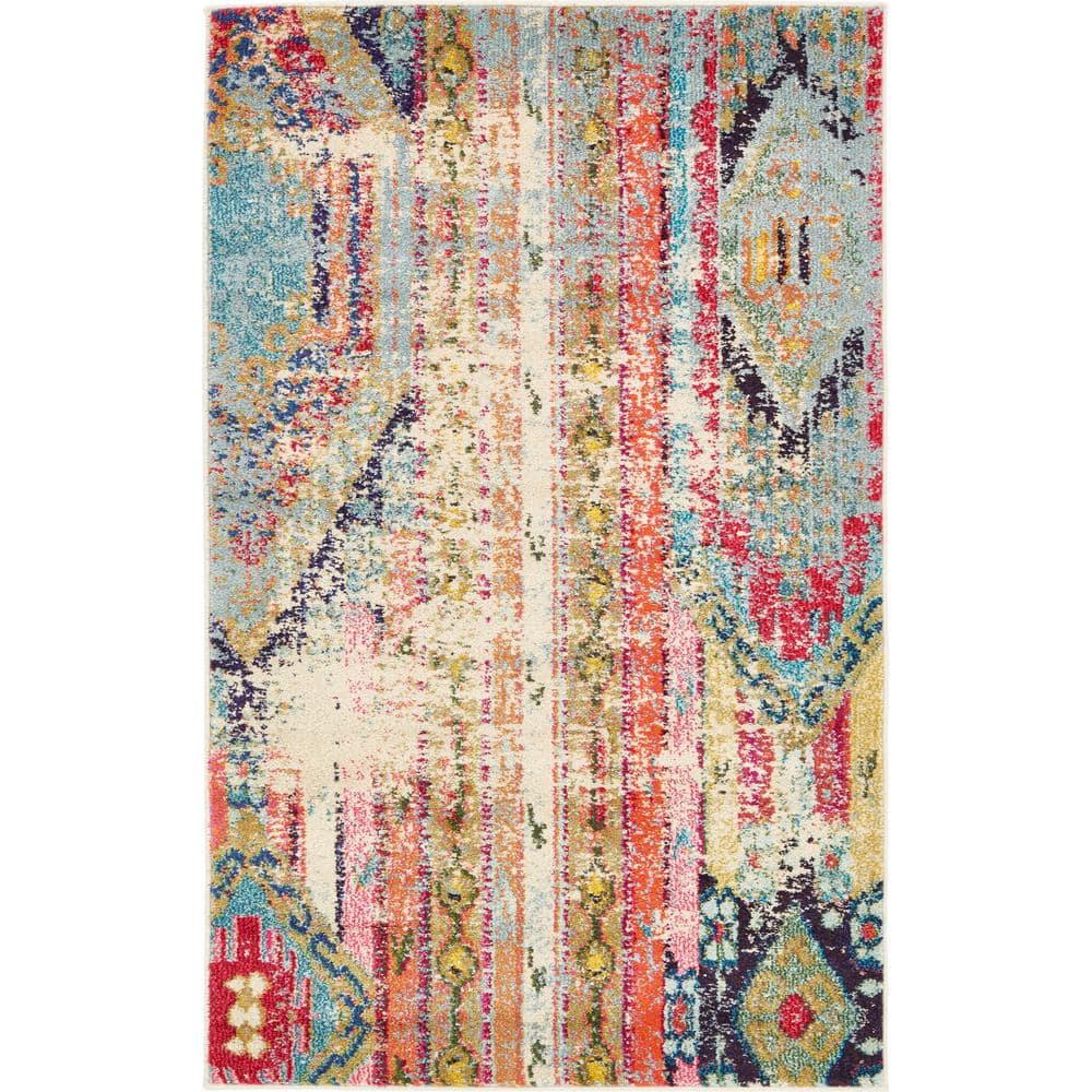Sedona Yosemite Multi 3 ft. x 5 ft. Area Rug price history on PriceWatchPro