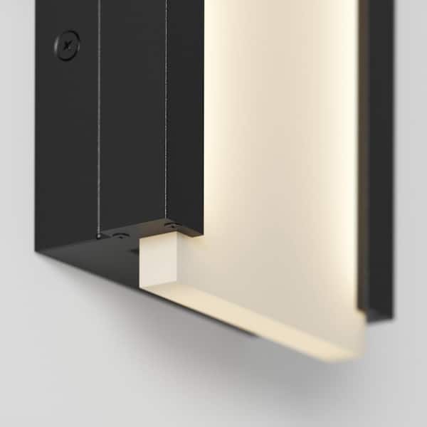 Artika Blade Black Modern 3 CCT Integrated LED Exterior Hardwired