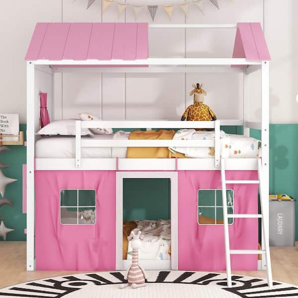 Diy loft bed tent sale