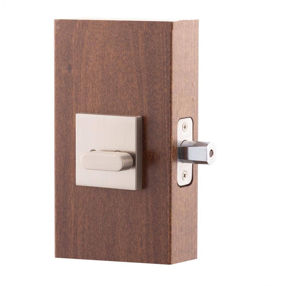 Satin Stainless Steel Single Cylinder Deadbolt