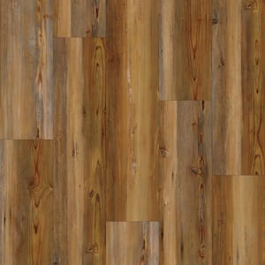 Golden Moab Pine 20 MIL x 7.1 in. W x 48 in. L Click Lock Waterproof Luxury Vinyl Plank Flooring (1300.2 sq. ft./pallet)