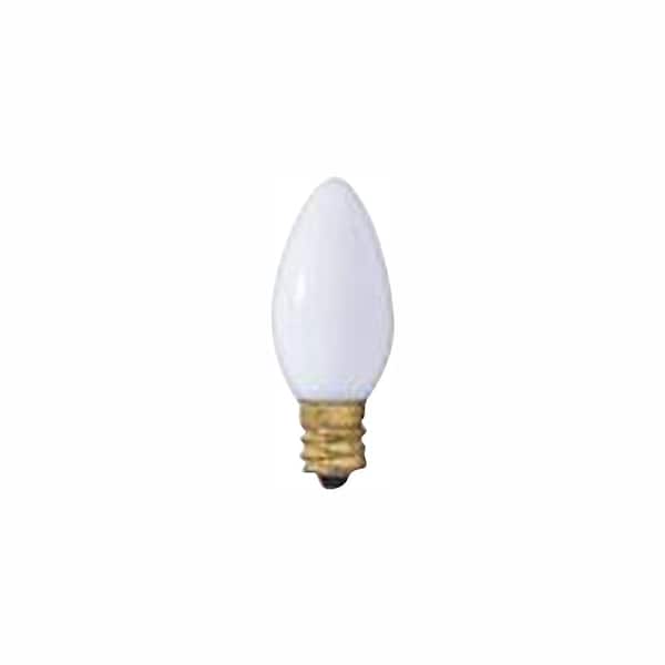 Bulbrite 7-Watt C9 Clear Dimmable Warm White Light Incandescent Light Bulb (50-Pack)