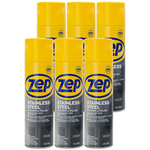 ZEP 14 oz. Stainless Steel Polish (6-Pack)