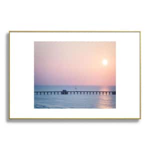 Ann Hudec Morning Sail x Florida Coast Metal Framed nature Art Print 24 in. x 36 in.