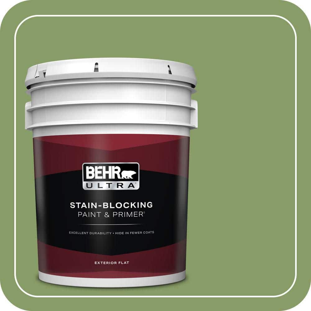 5 gal. #M370-5 Agave Plant Flat Exterior Paint & Primer price history on PriceWatchPro