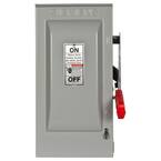 Heavy Duty 30 Amp 240-Volt 3-Pole Outdoor Fusible Safety Switch with Neutral