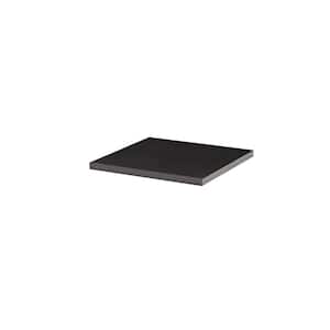 SUMO 17.7 in. W x 15.7 in. D x 0.98 in Anthracite MDF Decorative Wall Shelf without Brackets