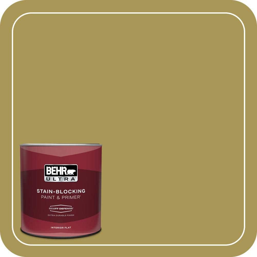 1 qt. #390D-6 Spring Moss Extra Durable Flat Interior Paint & Primer price history on PriceWatchPro