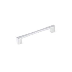 Kent Collection 6 5/16 in. (160 mm) Chrome Modern Rectangular Cabinet Bar Pull