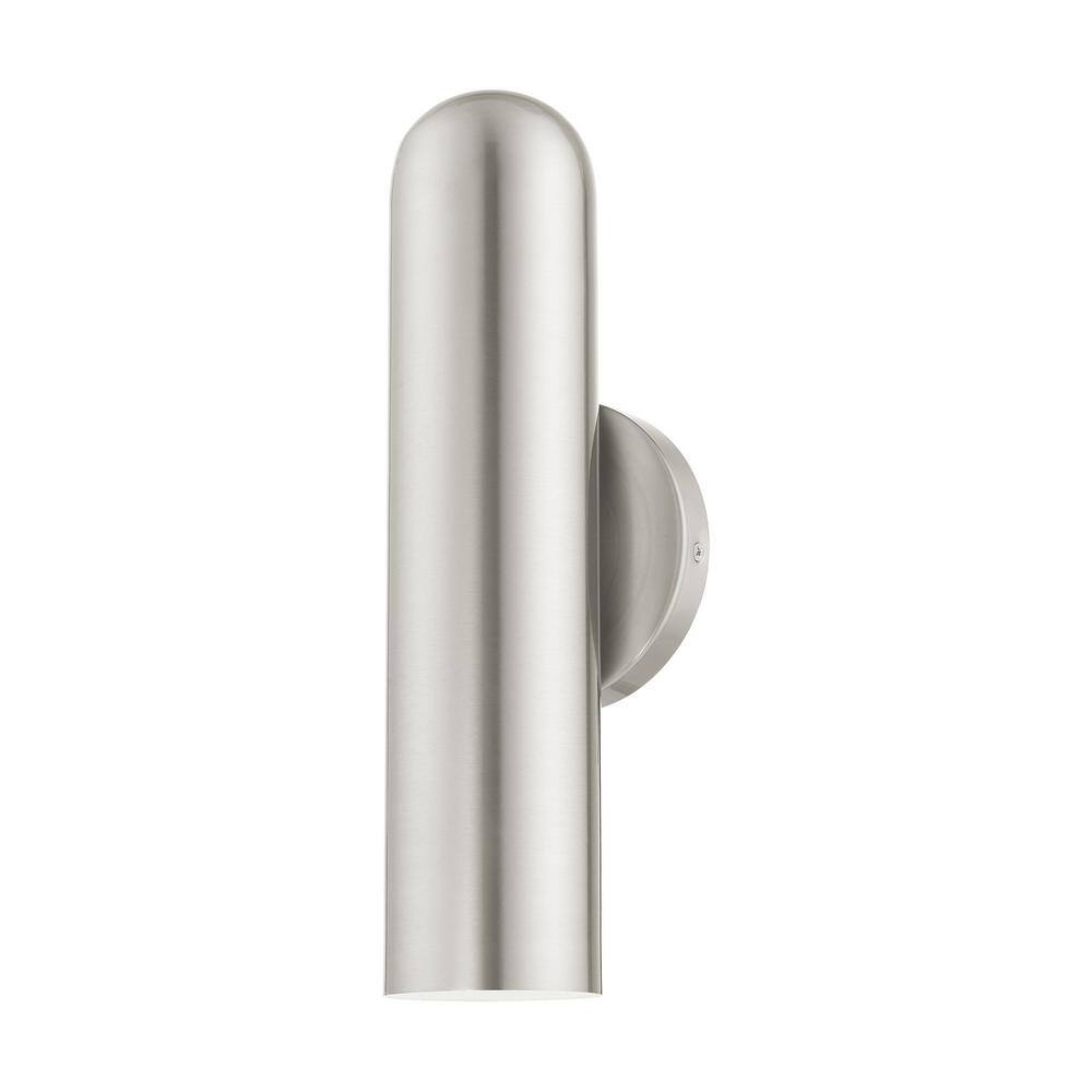 Elegant Ardmore Brushed Nickel 1-Light Sconce with Hand-Welded Shade