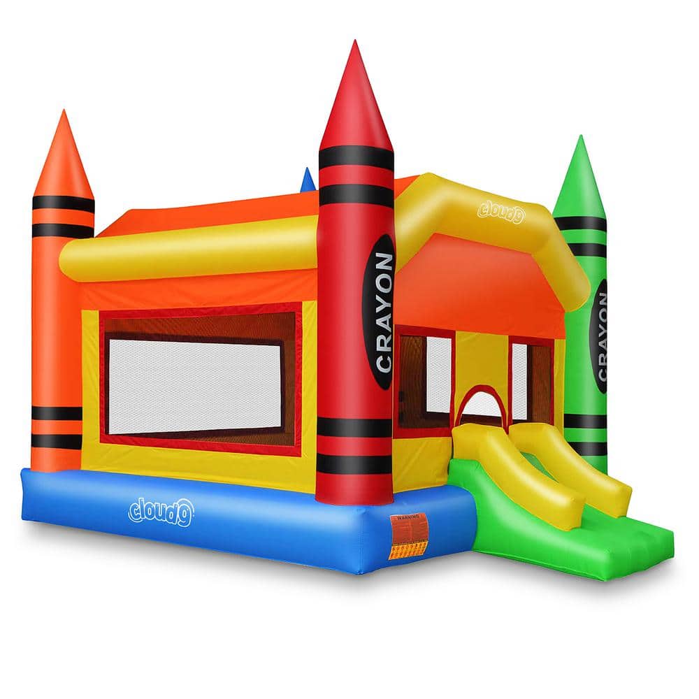 Cloud 9 Crayon Bounce House with Blower and Slide price history on PriceWatchPro